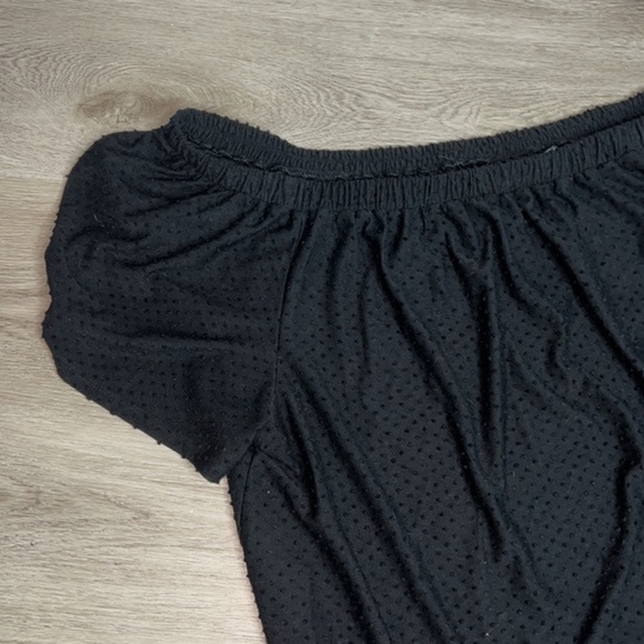 Women's black dote‎ size 3xl top basic casual event - Picture 3 of 6